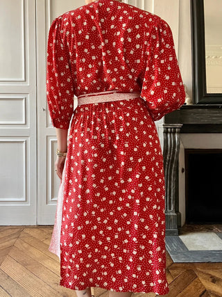 WEILL- Robe vintage upcyclée