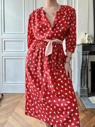 WEILL- Robe vintage upcyclée