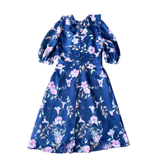 VINTAGE- Robe à fleurs